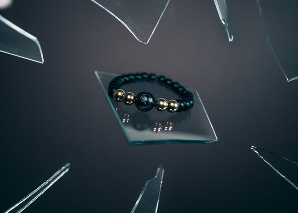 Bracelet - Black Bead Bracelet