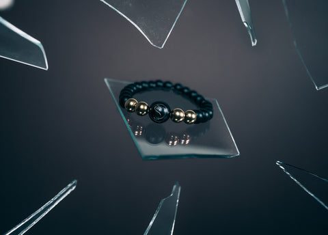 Bracelet - Black Bead Bracelet