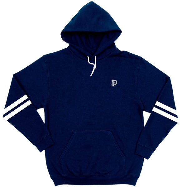 Hoodie - Navy Cut & Sew Hoodie