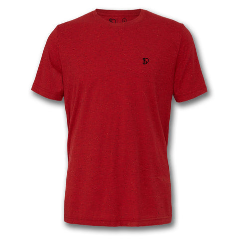 Tees - Red Speckled Tee